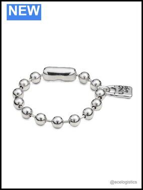 Sterling Silver-Plated Snowflake Bracelet Large Chain Padlock Charm